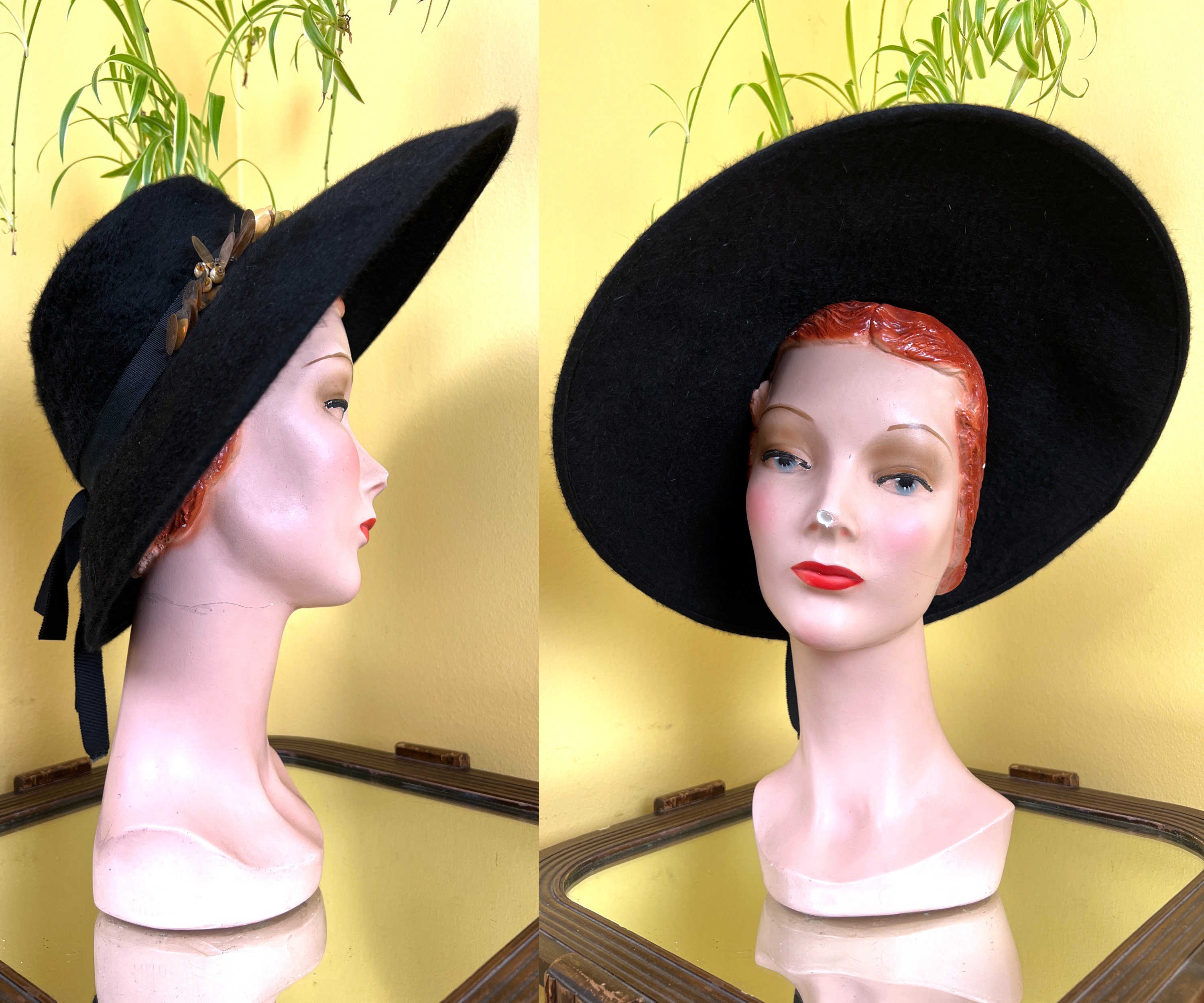 Femme Fatale Hat - Etsy