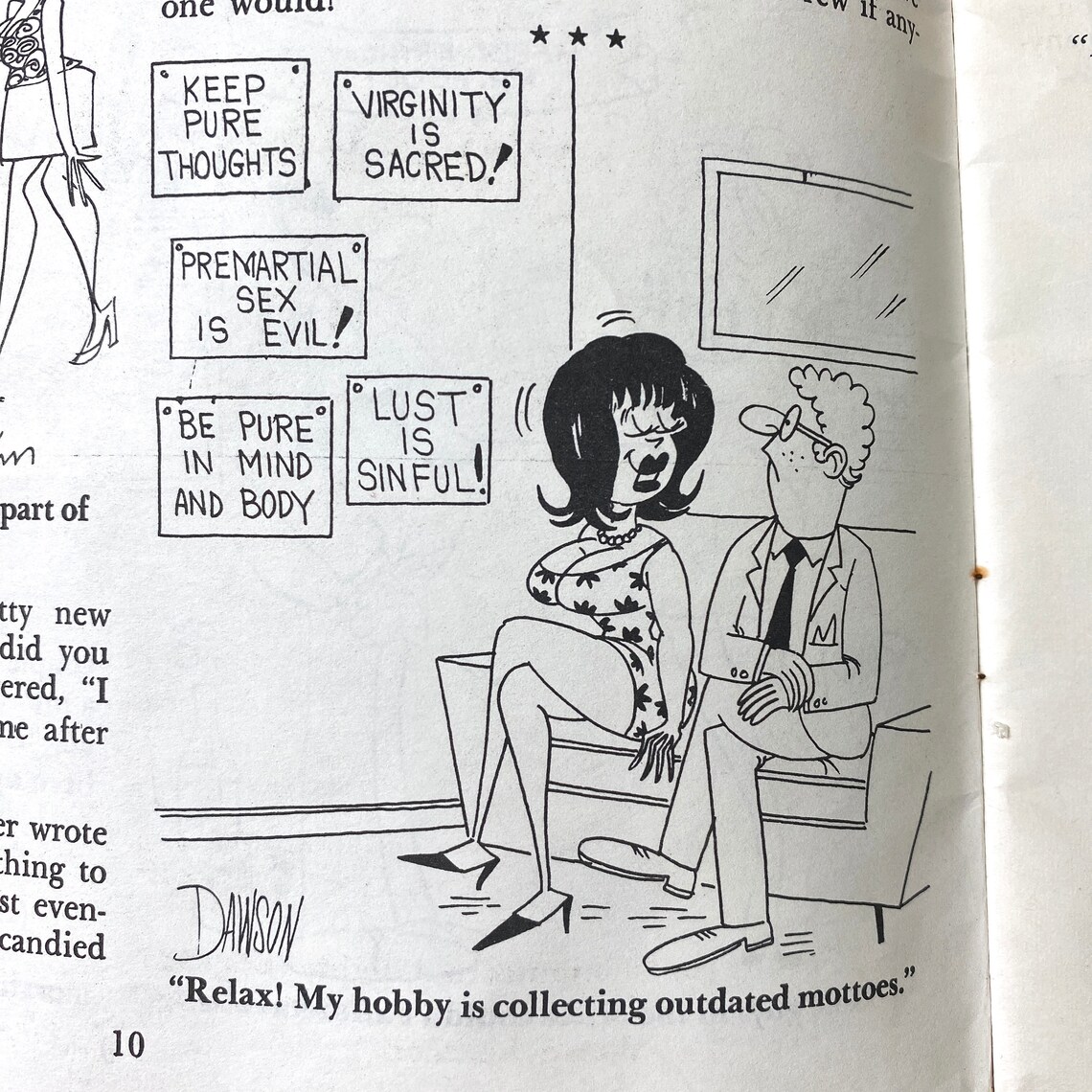 Vintage 1970s cartoon magazine // Sex to Sexty no. 51 1973 // Etsy