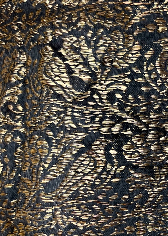 vintage 1920s jacket // BIRD novelty pattern gold… - image 2