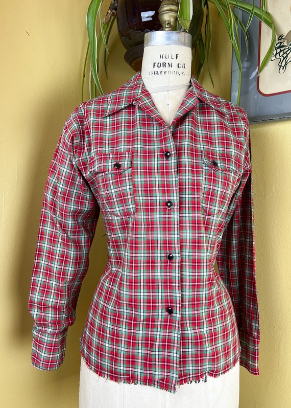 vintage 1950s shirt // Levi Strauss Western Wear … - image 2