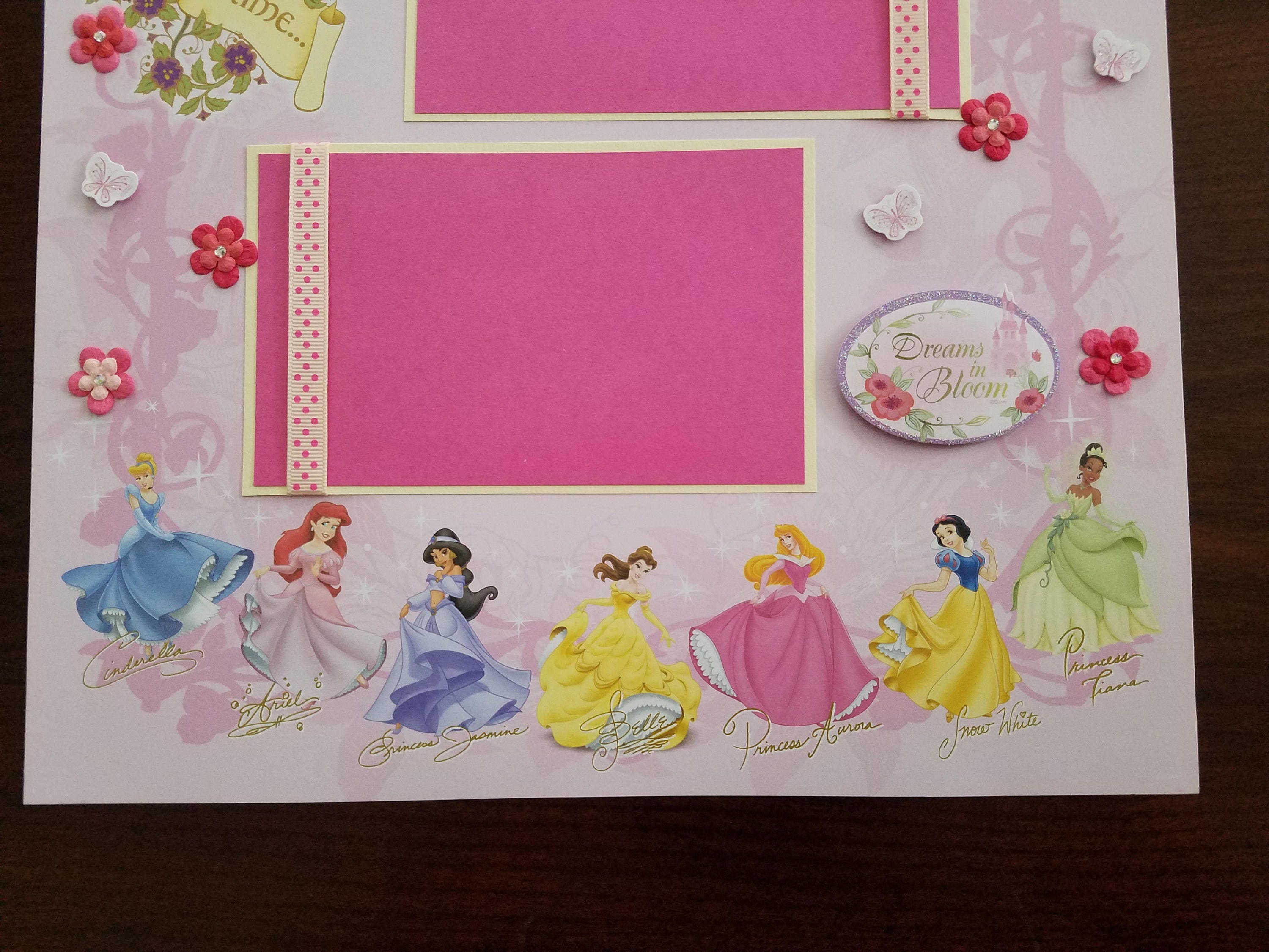 Petticoat Parlor Scrapbooking Supplies: Land - Disney Full Page