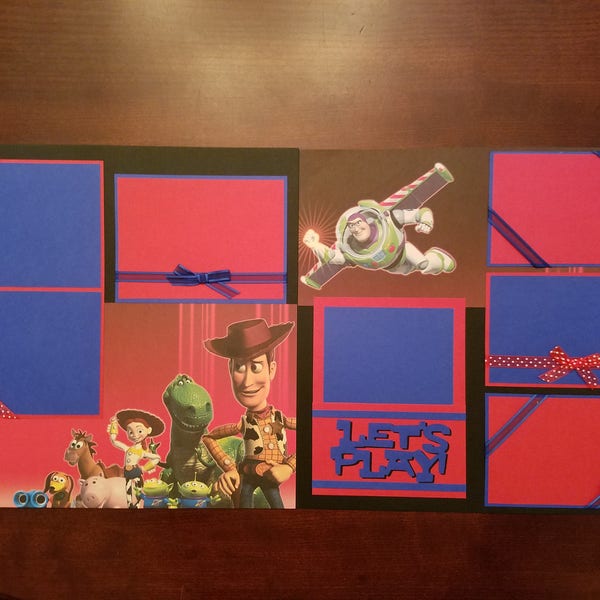 Toy Story Shadow Box Etsy