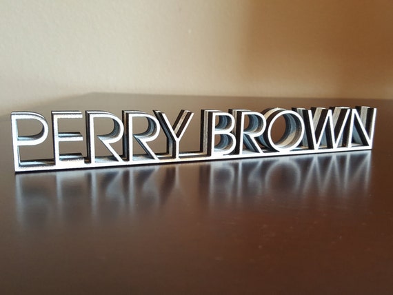 Desk Name Plate Gift For Her Teacher Gift Work Decor Etsy