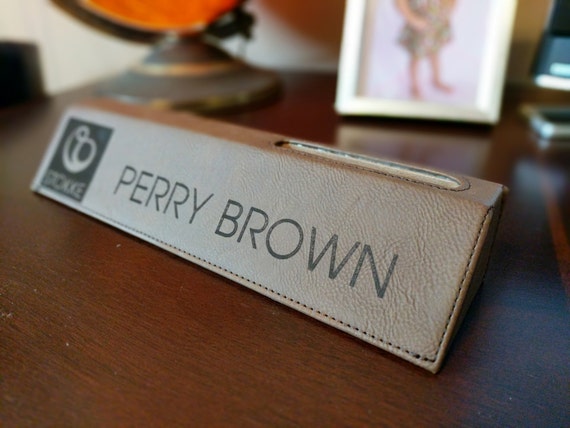 Desk Name Plate Home Work Decor Personalized Name Tag Etsy