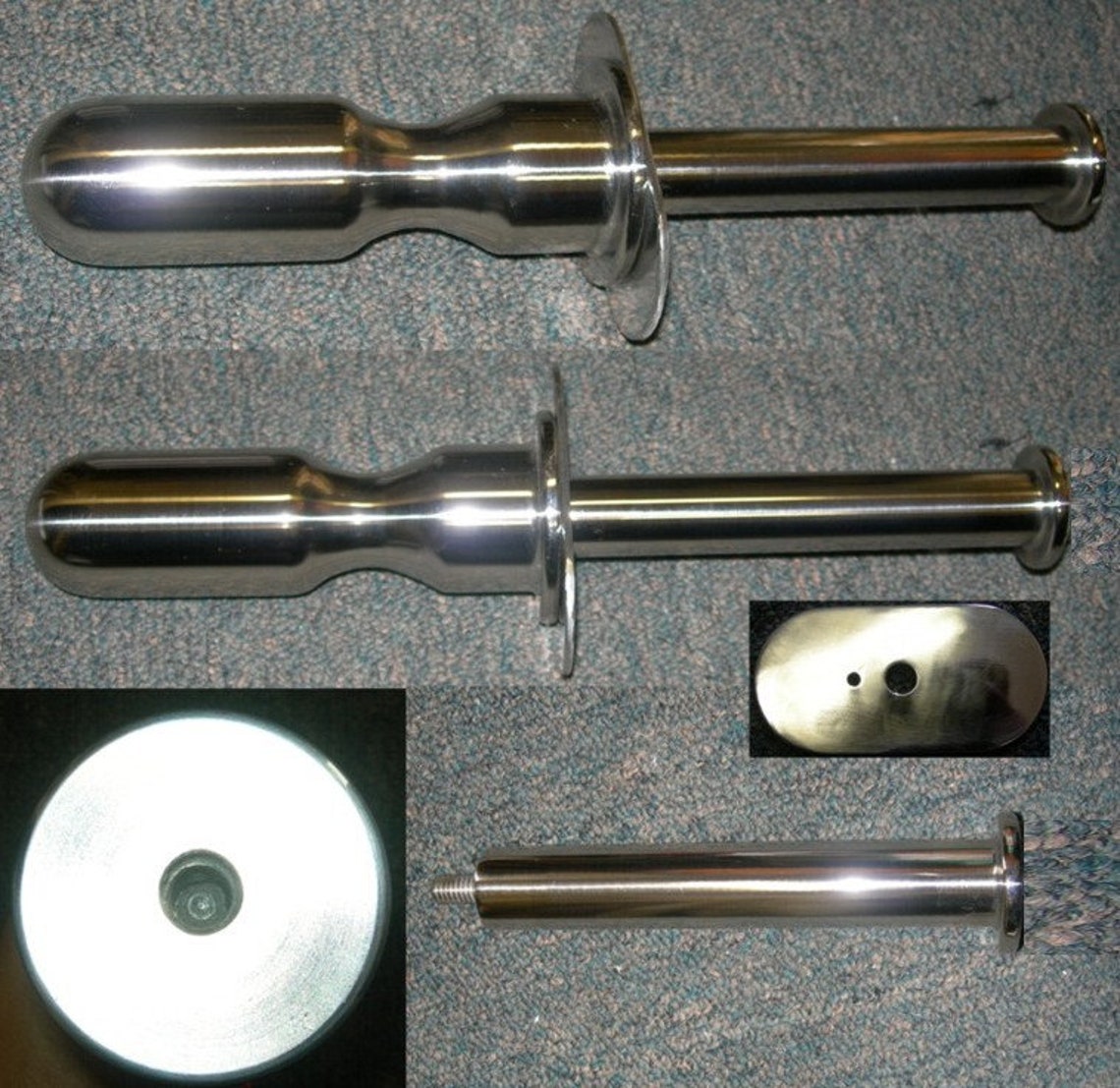 Stainless Steel Butt Plug Dildo Heavy Duty Fetish 5 Sizes Etsy