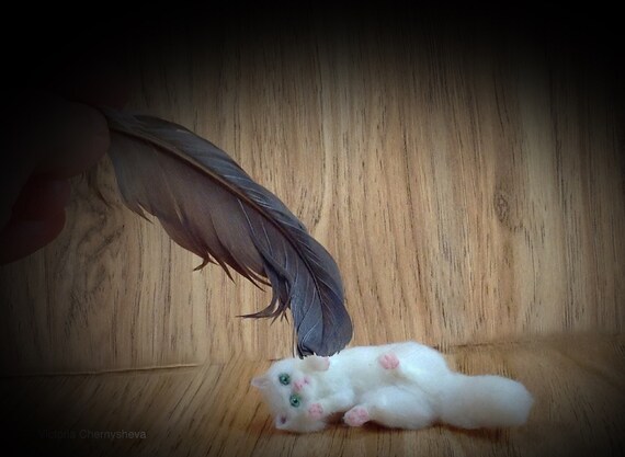 \u0421at miniature dollhouse realistic cat,Dollhouse Cat miniature for dolls,cat TO ORDER!!!!!! doll accessories Dollhouse miniature