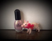 Miniature  little pig 1:12 Handmade Pig Dollhouse Baby Pig   Mini Pig  Clay Pig Sculpted Baby Pig  Dollhouse Animals. TO ORDER!!!