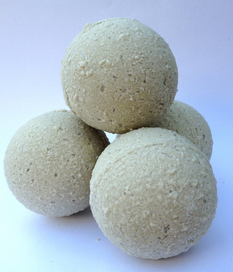 Lemongrass Bath Bombs Natural Bath Bomb Green Clay Bath - Etsy