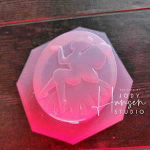 Fairy Silhouette Mold | Bath Bomb Mold | Soap Mold | Wax Mold | Plastic Mold | Chocolate Mold | Fantisy Mold | Magic Mold