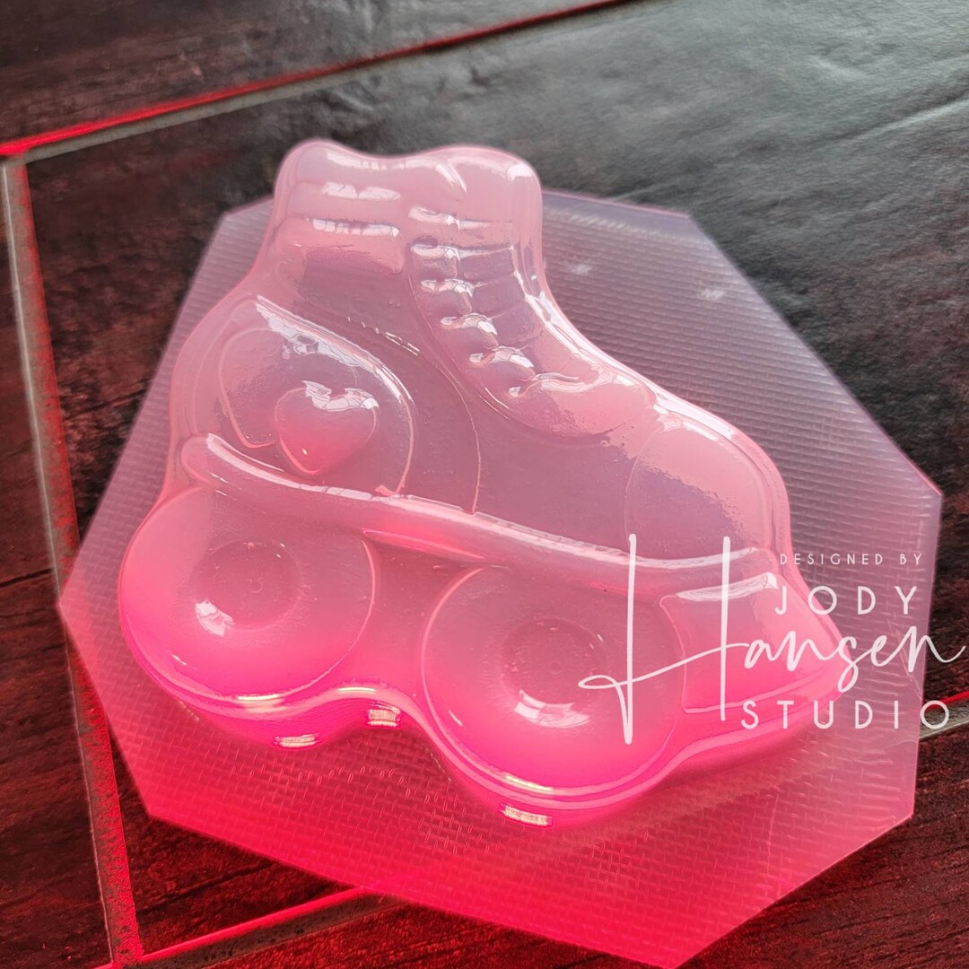 Roller Skate Mold Bath Bomb Mold Soap Mold Wax Mold Plastic Mold Vacuum