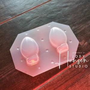 Christmas Light Pallet Mold | Small Mold | Soap Mold | Wax Mold | Resin Mold | Jewelry Mold | Christmas Mold