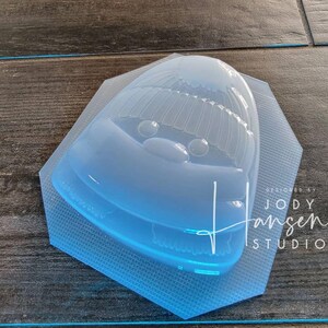 Bundled Up Mold | Bath Bomb Mold | Soap Mold | Wax Mold | Plastic Mold | Chocolate Mold | Christmas Mold | Winter Mold | Scarf Mold