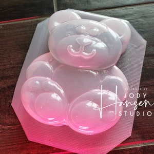 Teddy Bear Mold | Bath Bomb Mold | Soap Mold | Wax Mold | Plastic Mold | Chocolate Mold | Bear Mold | Stuffed Bear Mold