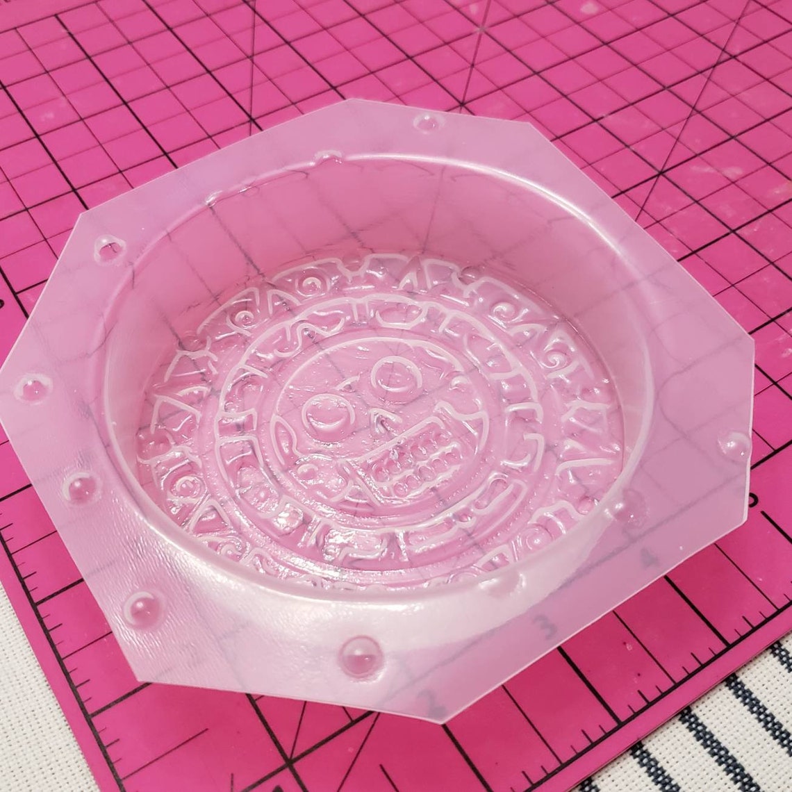 Aztec Gold Mold Bath Bomb Mold Soap Mold Wax Mold Etsy