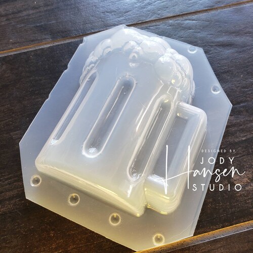 BEER BOTTLE MOLD Plastic Soap Mold Bath Bomb Mold Chocolate Etsy