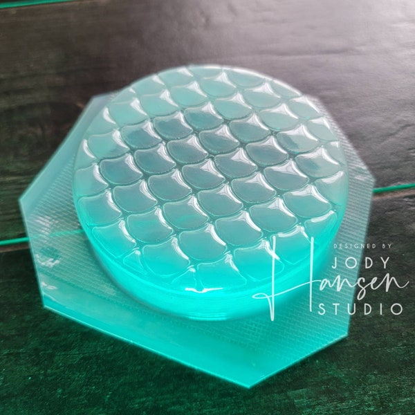 Fish Scales Mold | Bath Bomb Mold | Soap Mold | Wax Mold | Plastic Mold | Chocolate Mold | Mermaid Mold | Animal Mold | Ocean Mold | Mold