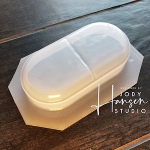 Long Pill Mold | Bath Bomb Mold | Soap Mold | Wax Mold | Plastic Mold | Chocolate Mold | Pill Mold | Virus Mold