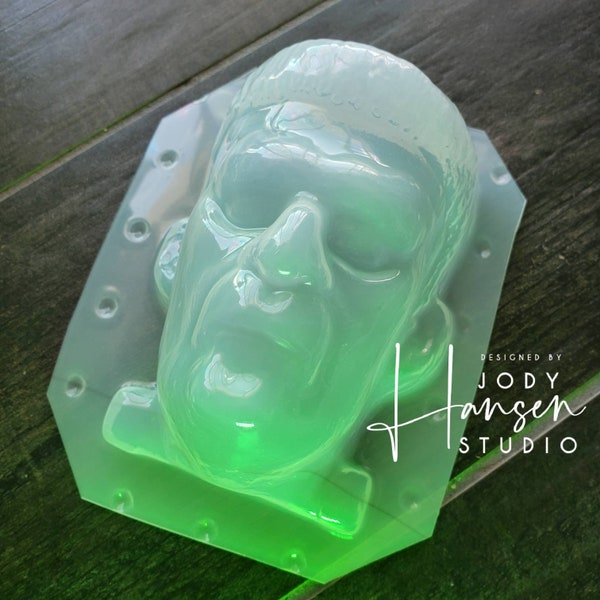 Monster Mold | Bath Bomb Mold | Soap Mold | Wax Mold | Plastic Mold | Chocolate Mold | Halloween Mold | Frankenstein Mold