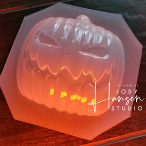Pumpkin King Mold | Bath Bomb Mold | Soap Mold | Wax Mold | Plastic Mold | Chocolate Mold | Halloween Mold | Pumpkin Mold