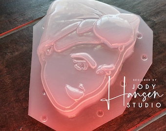 Marilyn Pinup Girl Flexible Resin Mold Craft Supplies Marilyn Pinup Girl Flexible Resin Mold Craft Supplies