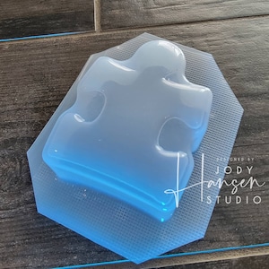 Puzzle Pieces Mold | Bath Bomb Mold | Soap Mold | Wax Mold | Plastic Mold | Punctuation Mold | Hope Mold | Heart Mold | Autism Mold