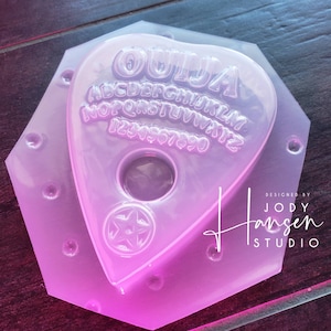 Planchette Mold | Bath Bomb Mold | Soap Mold | Wax Mold | Plastic Mold | Chocolate Mold | Halloween Mold | Ouija Mold | Vacuum Form Mold