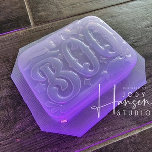 Boo Mold | Bath Bomb Mold | Soap Mold | Wax Mold | Plastic Mold | Chocolate Mold | Halloween Mold | Witch Mold | Bat Mold | Star Mold