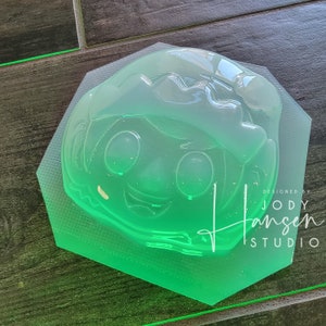 Cute Elf Mold | Bath Bomb Mold | Soap Mold | Wax Mold | Plastic Mold | Chocolate Mold | Christmas Mold | Santa Mold | Elf Mold