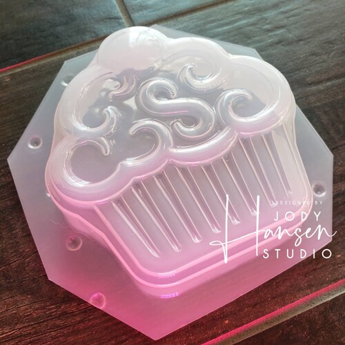 Cupcake Mold Bath Bomb Mold Soap Mold Wax Mold Plastic Etsy
