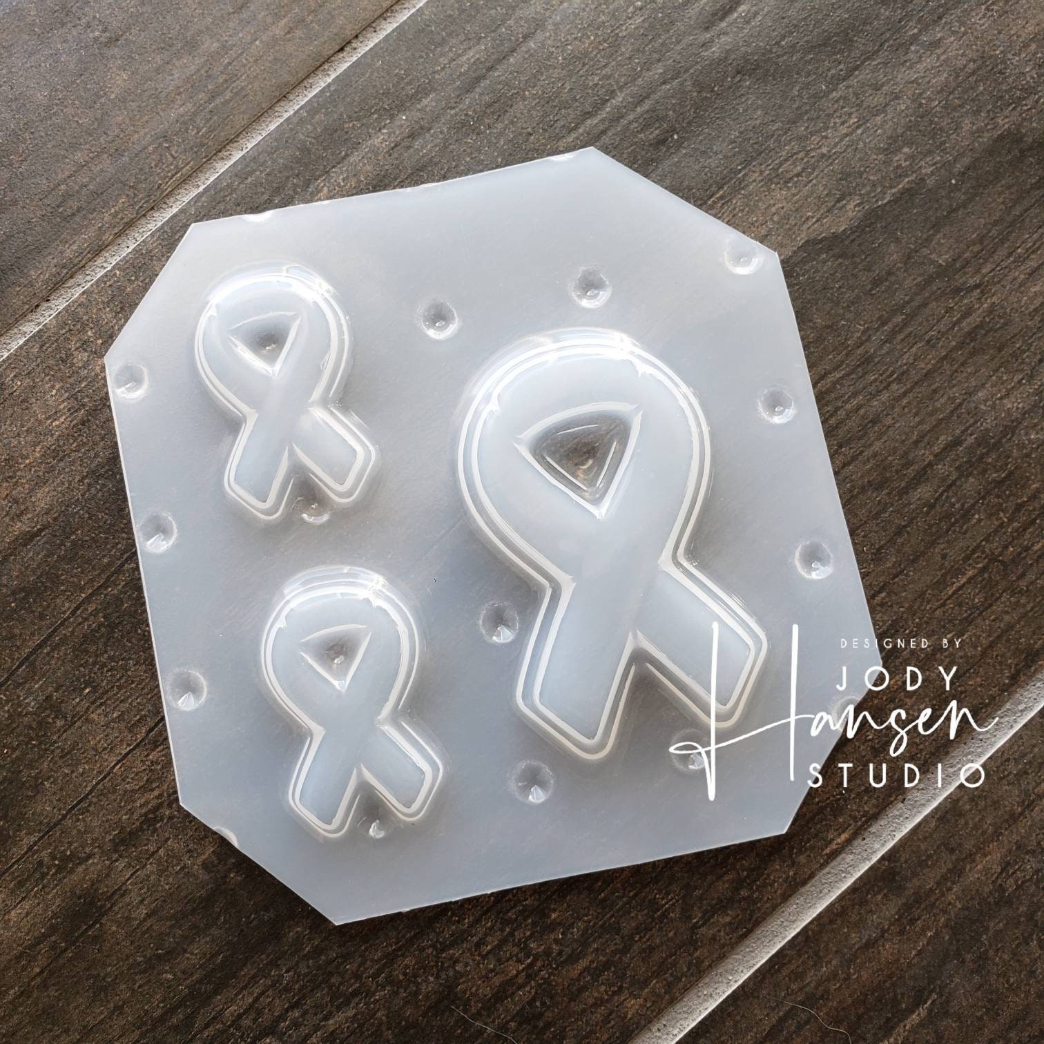Cancer Ribbon Pallet Mold Small Mold Soap Mold Wax Mold Etsy
