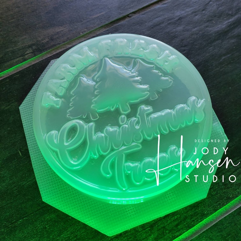 Farm Fresh Christmas Trees Mold Bath Bomb Mold Soap Mold Etsy UK