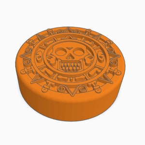 Aztec Gold Mold | Bath Bomb Mold | Soap Mold | Wax Mold | Plastic Mold | Chocolate Mold | Pirate Mold | Treasure Mold