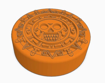 Aztec Gold Mold | Bath Bomb Mold | Soap Mold | Wax Mold | Plastic Mold | Chocolate Mold | Pirate Mold | Treasure Mold