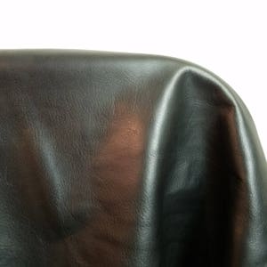 about 32 inches x 55 inches 20 sq.ft skin Italian Black Aniline Prima  butter soft Fullgrain skin Nappa Cowhide upholstery NAT Leathers