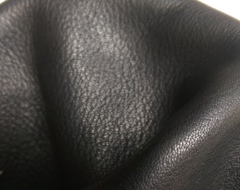 Leather 20 to 24 sq.ft B grade full skin Black Naked aniline natural tumbled Motorcycle 3.0 oz Cowhide Cow hide soft craft Nat Leathers