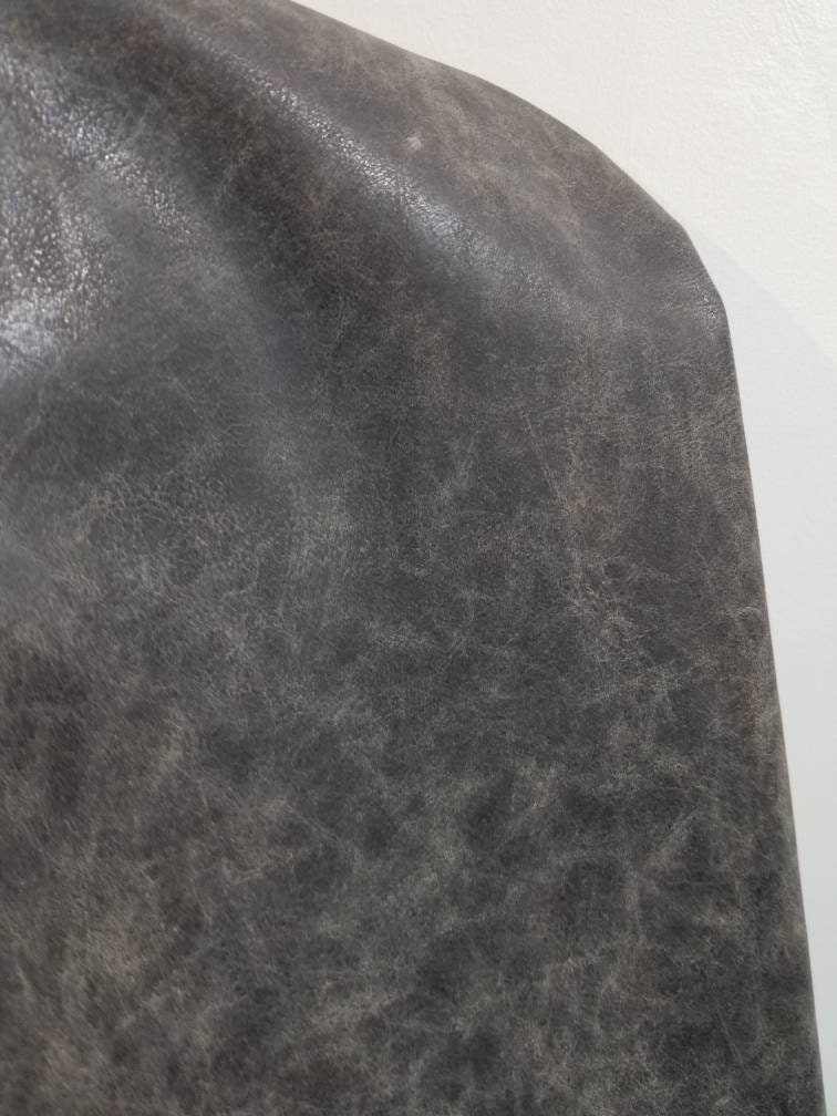 Crazy Horse Leather, Faux Leather Fabric, Fake Leather Fabric, Artificial  Leather, Sewing Leather, Craft Supply, DIY, by the Yard 