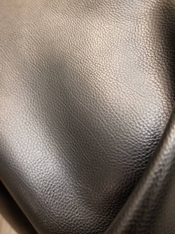 Black Smooth Faux Nappa 0.9mm peta-approvedvegan Faux Leather Handbag  Upholstery Craft PU Fabric 36x54 1-5 Cut by the Yard NAT Leathers™ 
