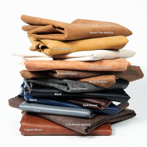 Vegan faux leather {Peta-Approved} handbag upholstery 54 inch wide fabric cut by the yard NAT Leathers™ Multiple colors