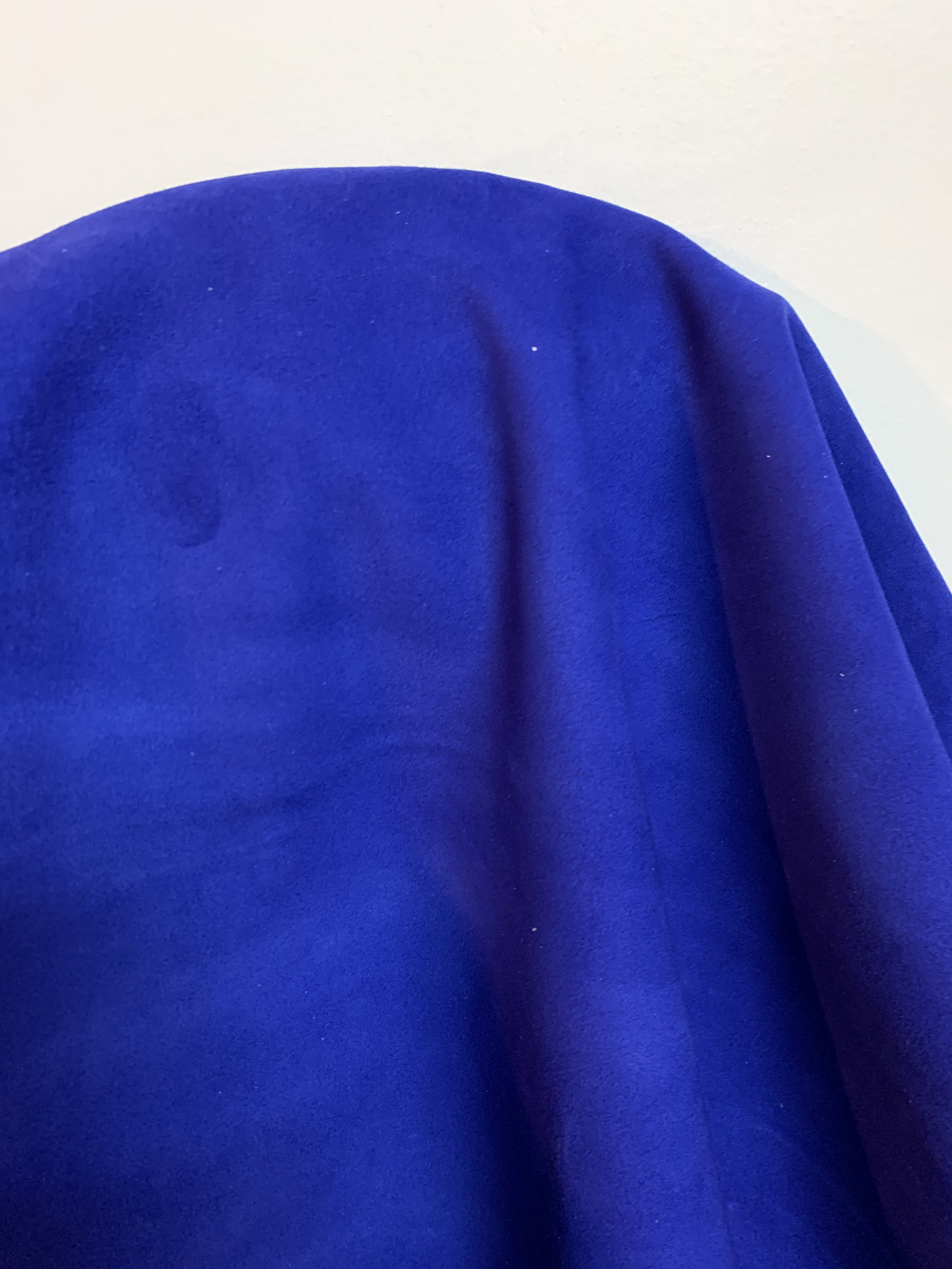 suede leather polish blue