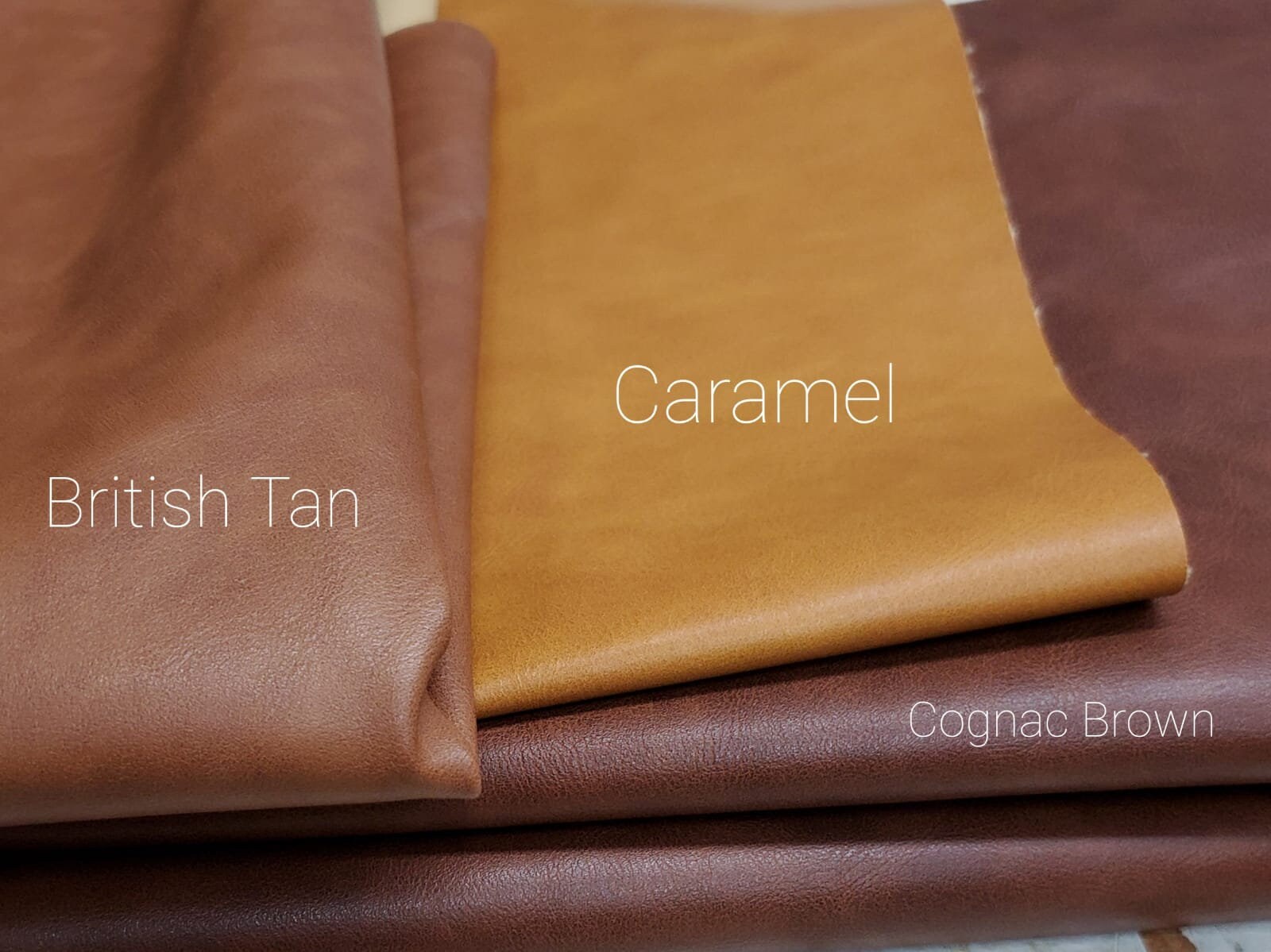 Cognac Brown Tan 2 Tone {peta-approved}vegan Faux Leather Cognac Brown Tan 2 Tone {peta-approved}vegan Faux Leather