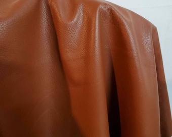 Leather whiskey Tan Upholstery "Old English" natural cowhide leather skin cowhide hide 20-24 sf soft 2.5 oz nappa tumblegrain 2 tone