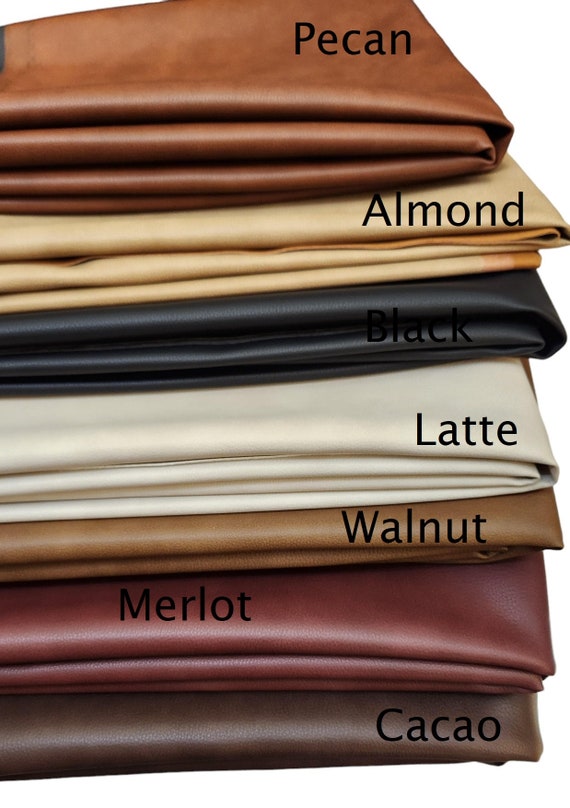 Colors Handbag NAT - Multiple Yard Upholstery Fabric of Vegan Leather Our peta-approved Leathers™ Etsy by Swatches Faux Cut the