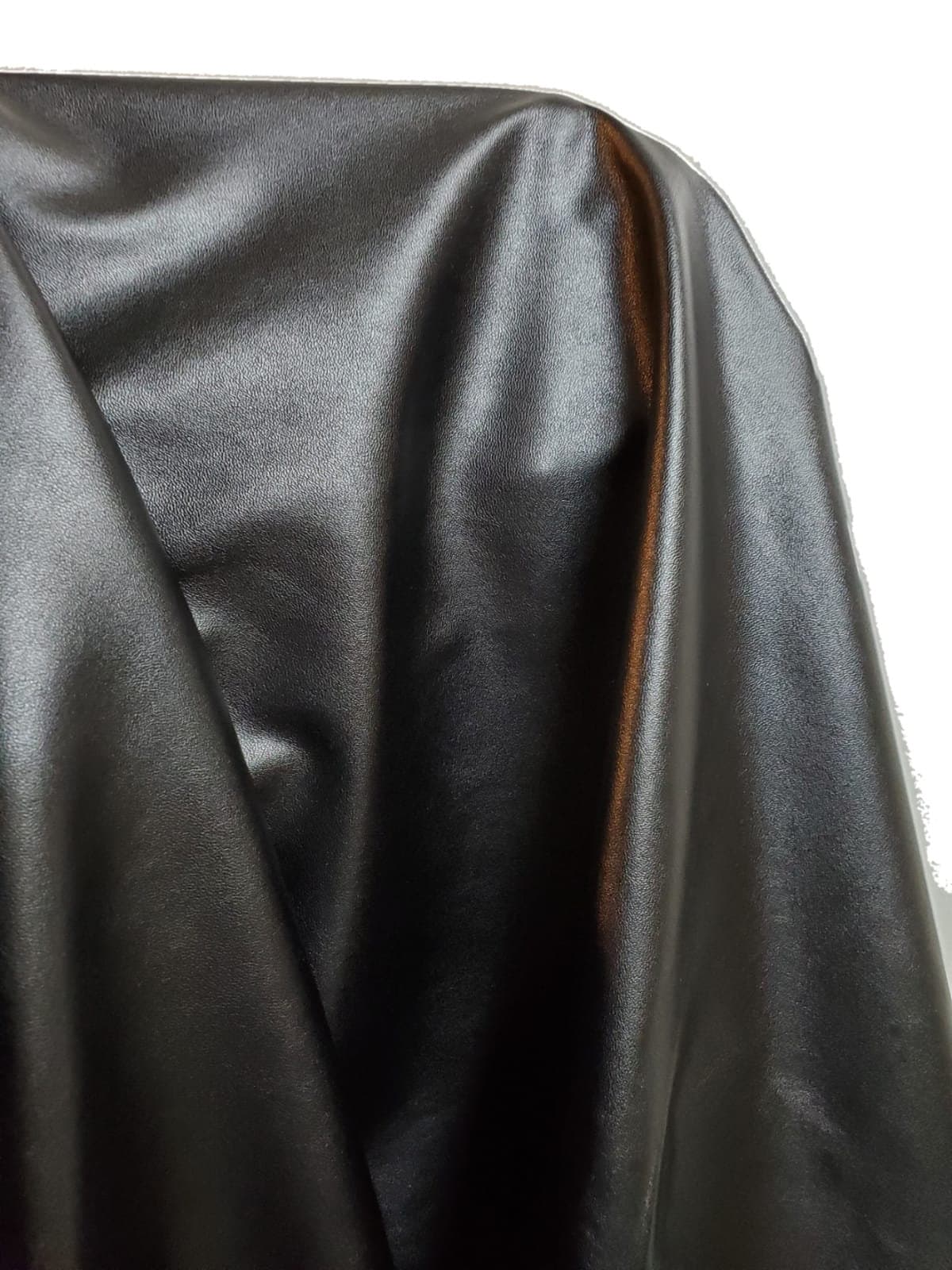 Black Leatherette Braided Bolo Cord 3.6mm (1 Yard)