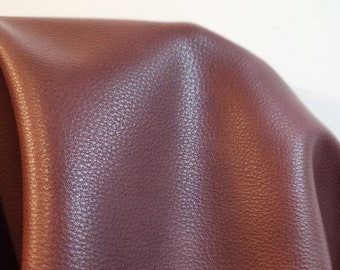 Merlot Burgundy Heritage Pebblegrain 2 tone {Peta-Approved} Vegan faux leather handbag upholstery 0.9mm 54" cut by the yard NAT Leathers™