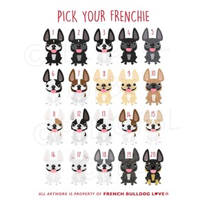 Father's Day Best Dad Ever French Bulldog Greeting Card, 2 dogs, Dog Dad Card, French Bulldog Card, Funny Father's Day Card, Dog Dad Gifts image 2