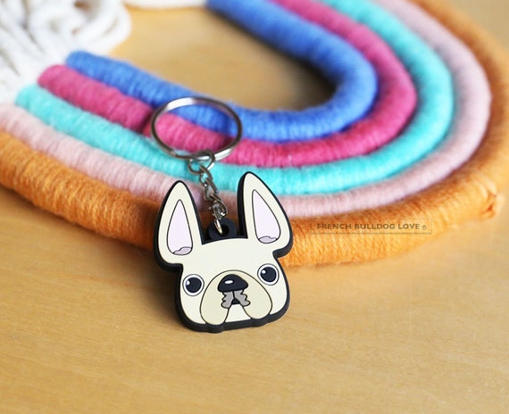Frenchie keyring sale