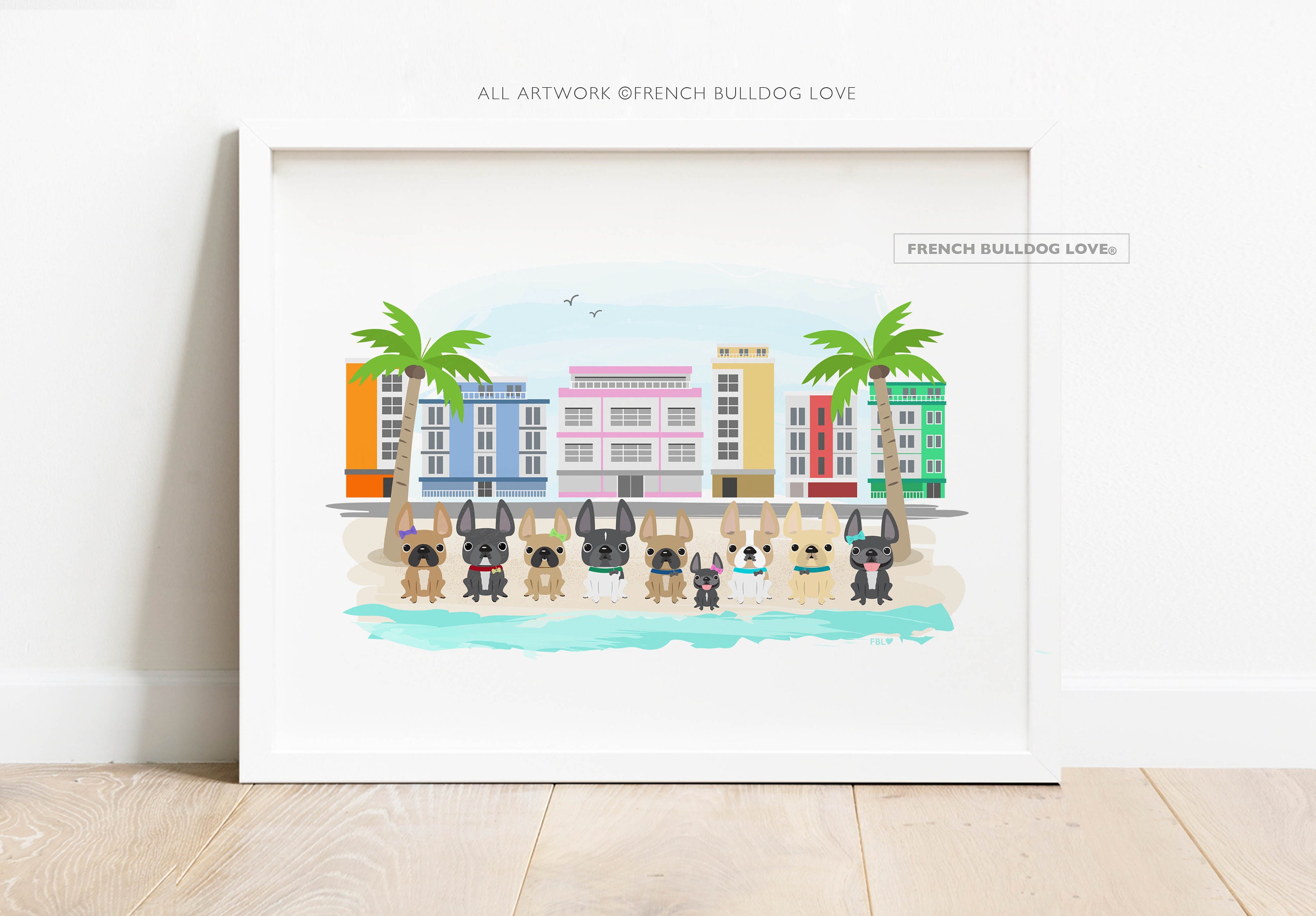 額装済/Sunbathing St. Tropez France/アーウィット 【値下げ品