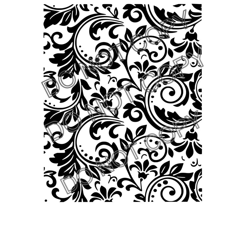 Download Seamless Tooled leather floral vines Scroll svg png jpg ...