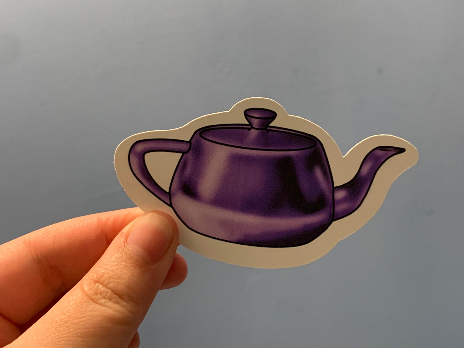 Utah Teapot Stickers Newell teapot 3D Computer Graphics Etsy