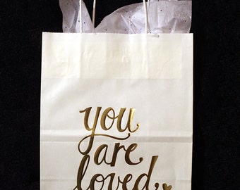 you are loved gift bag